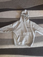 Essentials Hoodie Dark Oatmeal Size M