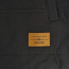Travis Mathew Scavenger Full Zip Heater Tech Black/Heather Grey Hoodie Men’s L