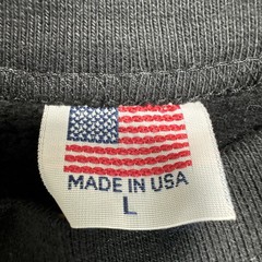 VTG Y2K US Vietnam Veteran Graphic Sweatshirt Mens L Black Made in USA Fleece