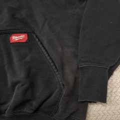 Milwaukee Hoodie Mens XL Black Pullover Sweatshirt Workwear Pocket Heavyweight