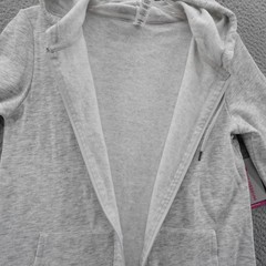 Colosseum Mens Light Gray Heather Full Zip Hoodie Size Small NWT