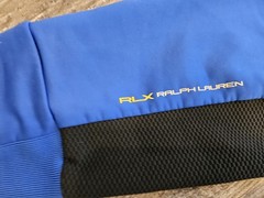 Men’s Polo Ralph Lauren RLX 67 1/4 Zip Microfiber Hoodie Pullover Sz Large