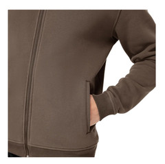 Kirkland Signature Men’s Full Zip Hoodie Regular Fit Brown Size L