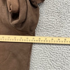 Vintage Quiksilver Hoodie Mens Large Brown Hooded Sweatshirt Y2K 90s USA Surf