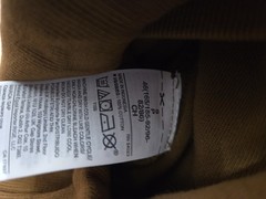 Yeezy X GAP Engineered by Balenciaga Double Layer Hoodie Light Brown Size Small