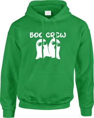 Boo Crew Halloween Trick Treat Costume Party Fall Fan Season Ghosts Mens Hoodie