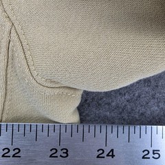 Zero Fatigue Hoodie Mens XL Beige Pullover Hooded Pockets Oversized Graphic
