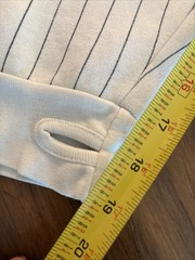 90s/Y2K Airwalk Full Zip Pin Stripe Hoodie Letter Spell Out Flip Phone Pocket L