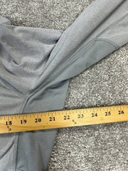 Under Armour Sweater Mens Large Gray All Season Gear Quarterzip *