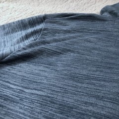 Surplus Hoodie Men 2XL Blue Full Zip Fleece Drawstring Hood Kangaroo Pockets