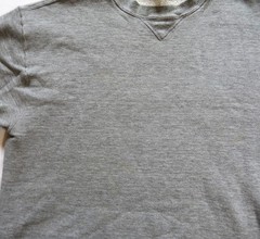 1980’s Vintage Sweatshirt Russell Athletic Blank Heather Gray Tri Blend Rayon