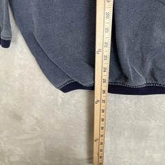 Vintage Spot Sport Beach Volleyball Sweatshirt Mens One Size Blue Fleece Graphic