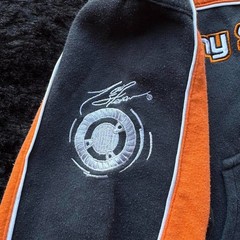 Chase Authentic Tony Stewart 20 Hoodie Men Black Orange Pullover Embroidered – 7