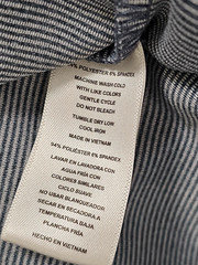 Hickey Freeman Mens Top Zipper Grayish Blue Polyester Spandex Medium