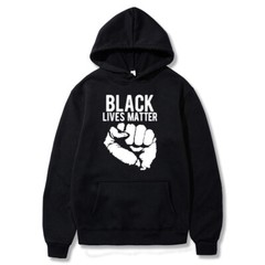 Black Lives Matter Fist I Can’t Breathe Hoodie Pullover Sweater Shirt Sweatshirt