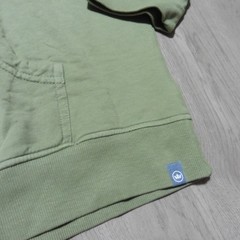 PETER MILLAR Mens L LARGE HOODIE LAVA WASH TEALEAF GREEN PULLOVER SWEATSHIRT