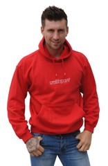 Wulfsport Unisex Adult Heavy Oversized Red Hoody Size Large Leisure