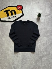 Vivienne Westwood Orb Embroidered Crewneck Sweatshirt Black Pullover Size M Mens