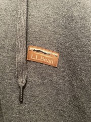L.L.Bean Full Zip Sherpa-Lined Hooded Hoodie w/ Pockets Gray Men’s XXL-Tall