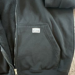 Pro Club Men’s Heavyweight Full Zip Hooded Hoodie w/ Pockets Black XL