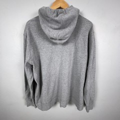 Theory Hoodie Men XL Gray Terrycloth Hooded Sweater Long Sleeve Basic Essential