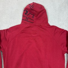 Vintage Ecko Unltd Mens XL Red Pullover Hoodie Logo Rhino Graphic Sweatshirt Y2K