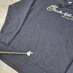 Independent Chick-fil-A Hoodie Mens M Blue Spring Hill TN Pullover Sweatshirt