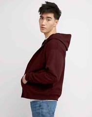 Hanes Full Zip Hoodie Sweatshirt Mens ComfortBlend EcoSmart Hood Pockets S-3XL