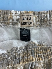 Art & Motion Forest Camo Shorts w/ Pockets Adult Size Medium