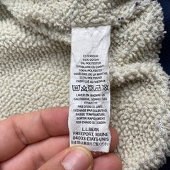 L.L. Bean Katahdin Iron Works Hoodie Men 2XLT Blue Sherpa Lined Full Zip Outdoor