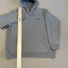 Patagonia Uprisal Hoodie Mens XL Gray Regular Fit Pullover Fleece 39621 Logo
