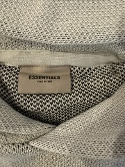 Fear of god Essentials Light oatmeal SS21 Knit Hoodies