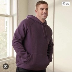 NWT Champs CSG Purple Plum Troupe Hoodie Sweatshirt Activewear Size Large