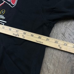 47 Brand Georgia Bulldogs 2022 National Champions Hoodie Mens Medium Jet Black