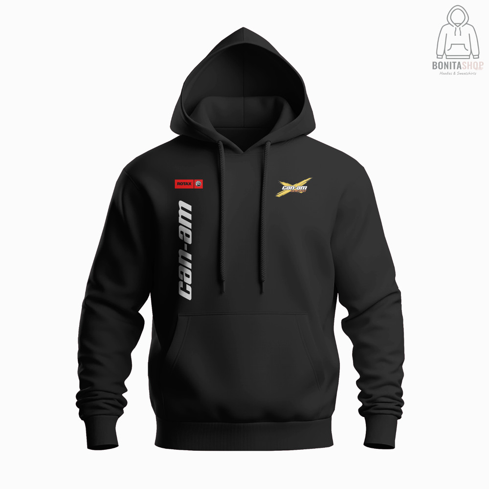 CAN AM TEAM BRP ROTAX T SHIRT RACING Logo HOODIE Funny Made In USA Size S-3XL