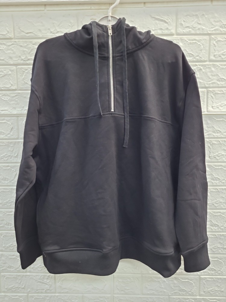 New Allwear Organic Half-Zip Hoodie Men’s US Size 4