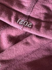 Supreme Plum Box Logo Fleece Pullover Hoodie Men’s XL FW21