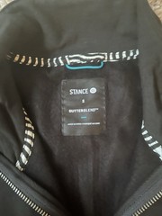 New Stance Pullover Black Size Small