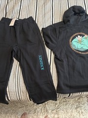 Nike Kyrie Basketball Jogging Pants Pullover Hoodie Set NWT Size Med DQ6011 6013