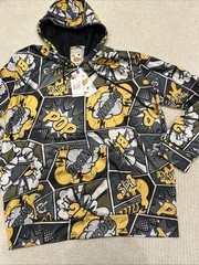 Drill Clothing Oh SNAP! Unisex Hoodie X-Large Yellow Black Comic Skater POP