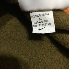 Jordan Full Zip Sweatshirt Mens XL Olive Orange Jumpman Logo Fleece Jacket