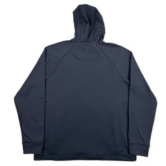 Alaskan Hardgear Duluth Pullover Hoodie Men Large Black Fleece Lined Waffle Grid