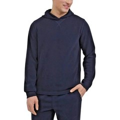 Eddie Bauer Men’s L Navy Blue Lounge Hoodie Polyester/Spandex Blend N0308