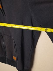 BUFFALO DAVID BITTON SHERPA LINED SWEATSHIRT FULL ZIPPER LARGE BLACK See Images