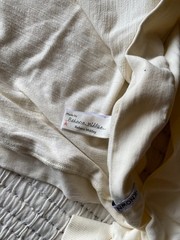 Known Supply Cream Crew Neck Sweatshirt, Coastal, Soft, Organic Cotton | Medium