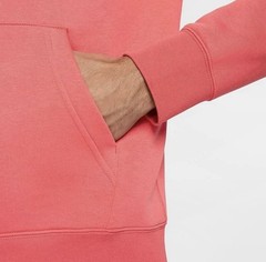 New Nike Sportswear Men’s Club Fleece Pullover SMALL CORAL Hoodie FN3859-814