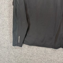Under Armour Shirt Men Medium Black 1/4 Zip All Seasons Gear Waffle Fleece