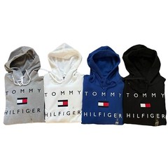 NWT Tommy Hilfiger Men’s Chest Embroidered Logo Fleece Pullover Hoodie XS S M L