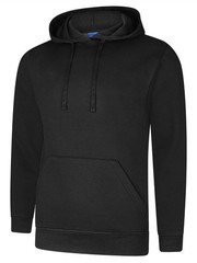 UNEEK UC509 Deluxe Hoodie | Unisex Soft Casual Pullover Sweatshirt | Plain