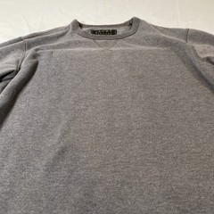 JACHS New York Men’s Grey Crew Neck Pullover Sweatshirt Size Medium